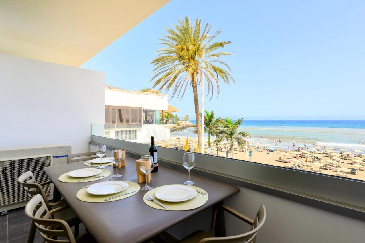 Charming 2 Bedroom Retreat With Beachfront Views San Bartolomé Dış mekan fotoğraf